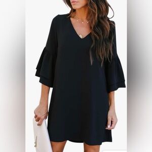 NWT Belongsci size large black dress